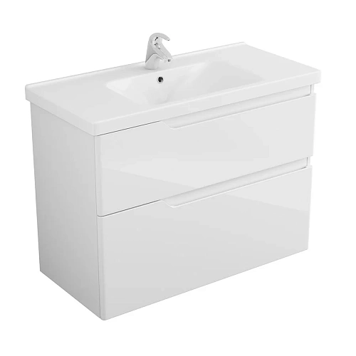 Тумба под раковину OWL 1975 Hella stor 100, белый лак OW24.16.00 Тумба под раковину OWL 1975 Hella stor 100, белый лак OW24.16.00