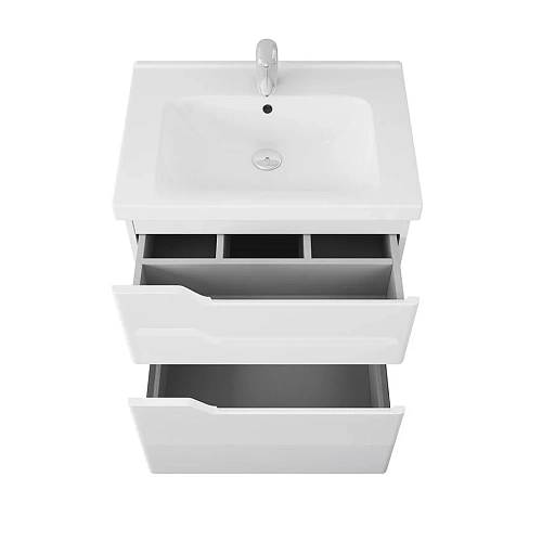 Тумба под раковину OWL 1975 Hella stor 65, белый лак OW24.11.00 Тумба под раковину OWL 1975 Hella stor 65, белый лак OW24.11.00