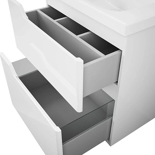 Тумба под раковину OWL 1975 Hella stor 65, белый лак OW24.11.00 Тумба под раковину OWL 1975 Hella stor 65, белый лак OW24.11.00