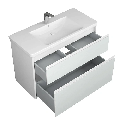 Тумба под раковину OWL 1975 Malaren 100, 2 ящика, белая OW03.08.05 Тумба под раковину OWL 1975 Malaren 100, 2 ящика, белая OW03.08.05