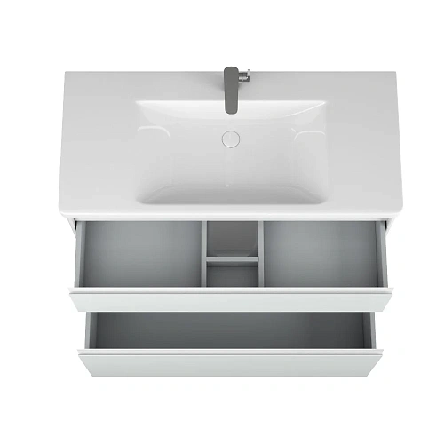 Тумба под раковину OWL 1975 Malaren 100, 2 ящика, белая OW03.08.05 Тумба под раковину OWL 1975 Malaren 100, 2 ящика, белая OW03.08.05