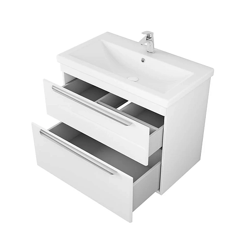 Тумба под раковину OWL 1975 Vind stor 80, белый лак OW23.15.00 Тумба под раковину OWL 1975 Vind stor 80, белый лак OW23.15.00