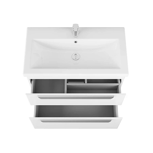 Тумба под раковину OWL 1975 Vind stor 80, белый лак OW23.15.00 Тумба под раковину OWL 1975 Vind stor 80, белый лак OW23.15.00