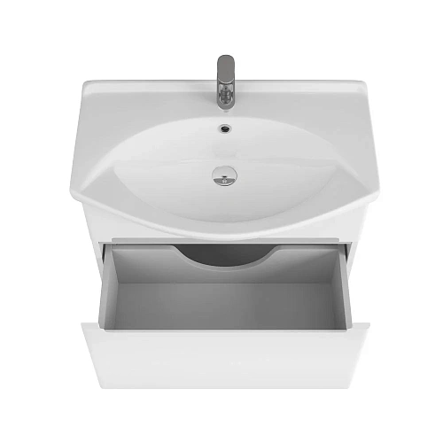 Тумба под раковину OWL Lagerta 75, 1 ящик, белая OW08.02.00 Тумба под раковину OWL Lagerta 75, 1 ящик, белая OW08.02.00