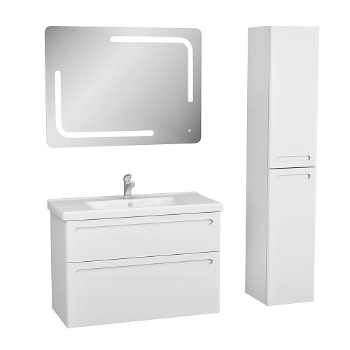 Тумба под раковину OWL Otalia 100, 2 ящика, белая OW04.07.00 Тумба под раковину OWL Otalia 100, 2 ящика, белая OW04.07.00