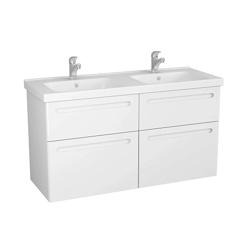 Тумба под раковину OWL Otalia 125, 2 ящика, белая OW04.04.00 Тумба под раковину OWL Otalia 125, 2 ящика, белая OW04.04.00