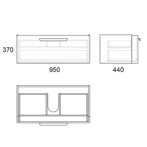 Тумба под раковину OWL Ragnar 100, 1 ящик, 1 внутренний OW020200 Тумба под раковину OWL Ragnar 100, 1 ящик, 1 внутренний OW020200