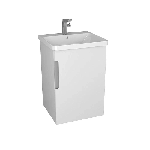 Тумба под раковину OWL Runn 50 с дверкой, белая OW07.02.00 Тумба под раковину OWL Runn 50 с дверкой, белая OW07.02.00