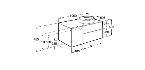 Тумба под раковину Roca Beyond 851397806 Тумба под раковину Roca Beyond 851397806