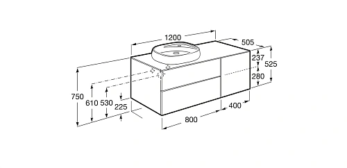 Тумба под раковину Roca Beyond 851398806 Тумба под раковину Roca Beyond 851398806