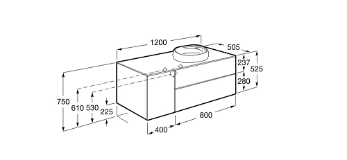 Тумба под раковину Roca Beyond 851399806 Тумба под раковину Roca Beyond 851399806