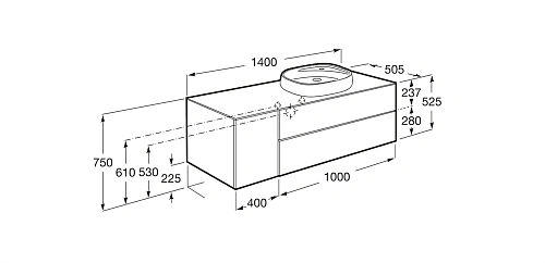 Тумба под раковину Roca Beyond 851403806 Тумба под раковину Roca Beyond 851403806