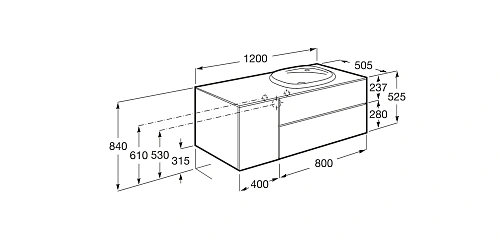 Тумба под раковину Roca Beyond 851411806 Тумба под раковину Roca Beyond 851411806