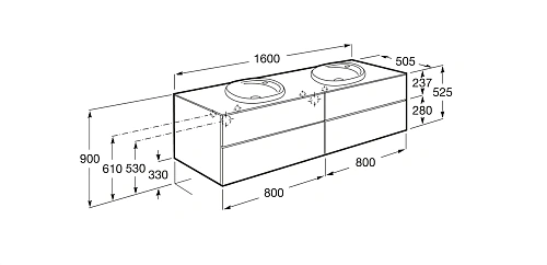 Тумба под раковину Roca Beyond 851419806 Тумба под раковину Roca Beyond 851419806