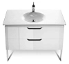 Тумба под раковину Roca Kalahari 855771764, белая 100 см