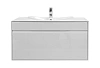 Тумба под раковину Roca Laks 100 белая ZRU9302797