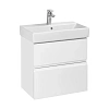 Тумба под раковину Roca Oleta 60 белый матовый, 2 ящика, A857639501