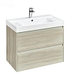 Тумба под раковину Roca Ona 800 светлый дуб 2 ящика A857630512 Тумба под раковину Roca Ona 800 светлый дуб 2 ящика A857630512