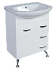 Тумба под раковину RUSH FIJI 65 Белый глянец, напольная (FIS18165W)