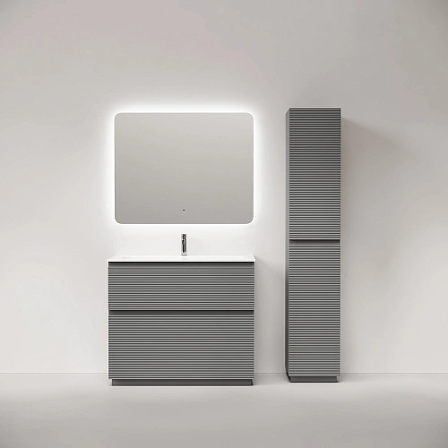 Тумба под раковину SANCOS Folk Floor FL100FES 995х445х850 Ergraut soft, напольная Тумба под раковину SANCOS Folk Floor FL100FES 995х445х850 Ergraut soft, напольная