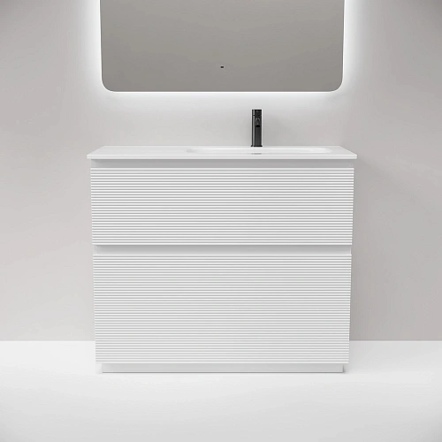 Тумба под раковину SANCOS Folk Floor FL100FRW правая 995х445х850 Bianco, напольная Тумба под раковину SANCOS Folk Floor FL100FRW правая 995х445х850 Bianco, напольная