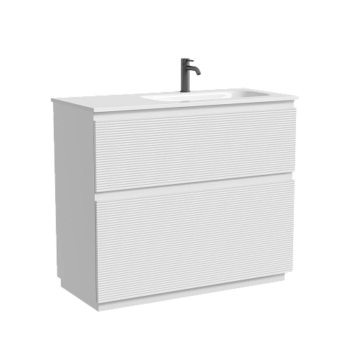 Тумба под раковину SANCOS Folk Floor FL100FRW правая 995х445х850 Bianco, напольная Тумба под раковину SANCOS Folk Floor FL100FRW правая 995х445х850 Bianco, напольная