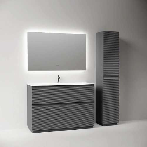 Тумба под раковину SANCOS Folk Floor FL120FGS 1190х445х850 Grey soft, напольная Тумба под раковину SANCOS Folk Floor FL120FGS 1190х445х850 Grey soft, напольная