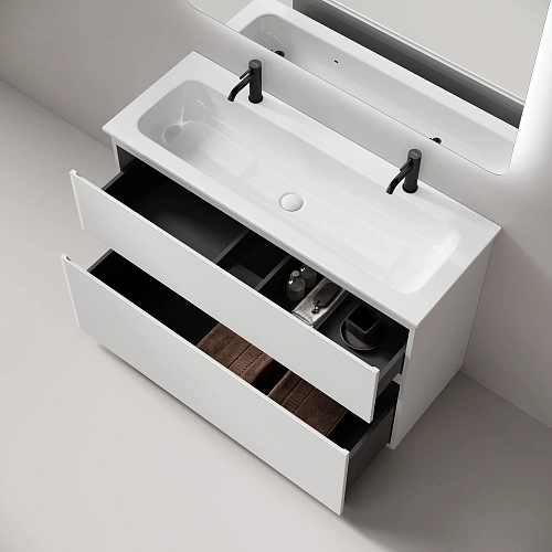 Тумба под раковину SANCOS Folk Floor FL120FW 1190х445х850 Bianco, напольная Тумба под раковину SANCOS Folk Floor FL120FW 1190х445х850 Bianco, напольная