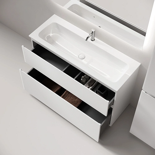 Тумба под раковину SANCOS Folk Floor FL120FW 1190х445х850 Bianco, напольная Тумба под раковину SANCOS Folk Floor FL120FW 1190х445х850 Bianco, напольная