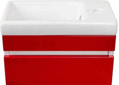 Тумба под раковину Style Line Compact, Como 40, Люкс красный СС-00000418 Тумба под раковину Style Line Compact, Como 40, Люкс красный СС-00000418