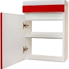 Тумба под раковину Style Line Compact, Como 40, Люкс красный СС-00000418 Тумба под раковину Style Line Compact, Como 40, Люкс красный СС-00000418