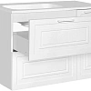 Тумба под раковину Style Line Альба (2 ящ./корзина) Барселона 90 Левая, Люкс, белый, PLUS ЛС-000010052 Тумба под раковину Style Line Альба (2 ящ./корзина) Барселона 90 Левая, Люкс, белый, PLUS ЛС-000010052