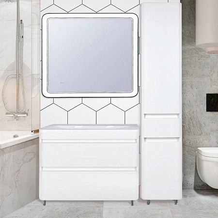 Тумба под раковину Style Line Атлантика 100, Люкс антискрейч, PLUS СС-00000692 Тумба под раковину Style Line Атлантика 100, Люкс антискрейч, PLUS СС-00000692