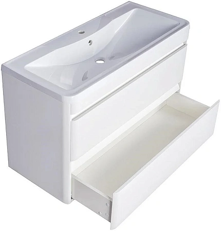 Тумба под раковину Style Line Атлантика 100, Люкс антискрейч, PLUS СС-00000693 Тумба под раковину Style Line Атлантика 100, Люкс антискрейч, PLUS СС-00000693