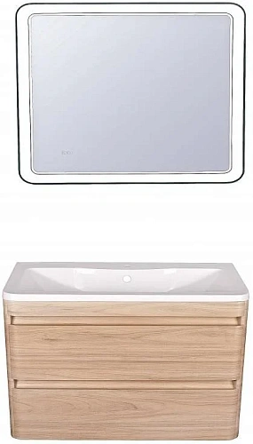 Тумба под раковину Style Line Атлантика 100, Люкс ясень перламутр, PLUS ЛС-00000682 Тумба под раковину Style Line Атлантика 100, Люкс ясень перламутр, PLUS ЛС-00000682