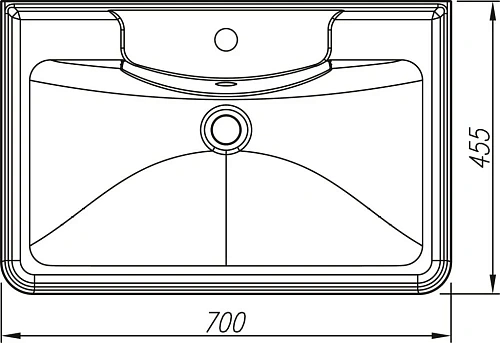 Тумба под раковину Style Line Атлантика 70, Люкс ясень перламутр, PLUS напольная СС-00002344 Тумба под раковину Style Line Атлантика 70, Люкс ясень перламутр, PLUS напольная СС-00002344