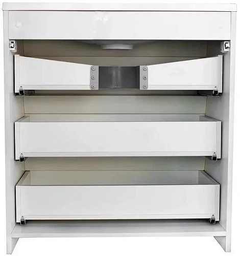 Тумба под раковину Style Line Атлантика 80 (3 ящ.), Люкс бетон крем, PLUS СС-00002278 Тумба под раковину Style Line Атлантика 80 (3 ящ.), Люкс бетон крем, PLUS СС-00002278