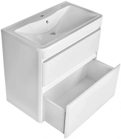 Тумба под раковину Style Line Атлантика 80, Люкс антискрейч, PLUS СС-00000604 Тумба под раковину Style Line Атлантика 80, Люкс антискрейч, PLUS СС-00000604