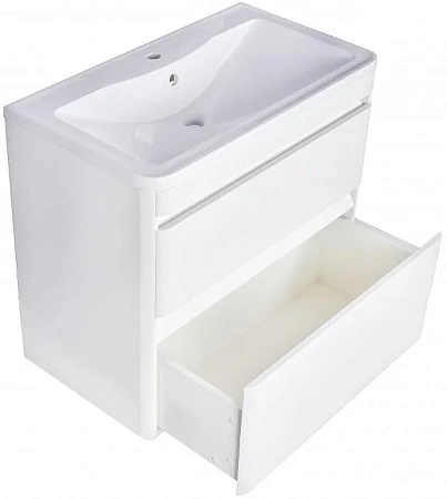 Тумба под раковину Style Line Атлантика 80, Люкс антискрейч, PLUS СС-00000691 Тумба под раковину Style Line Атлантика 80, Люкс антискрейч, PLUS СС-00000691