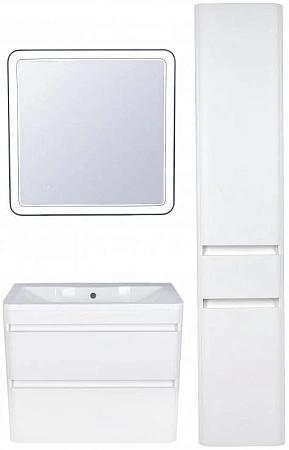 Тумба под раковину Style Line Атлантика 80, Люкс антискрейч, PLUS СС-00000691 Тумба под раковину Style Line Атлантика 80, Люкс антискрейч, PLUS СС-00000691