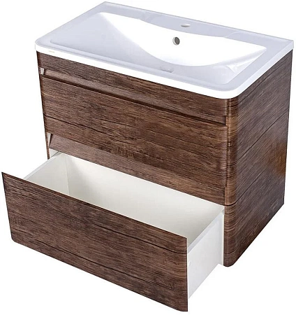 Тумба под раковину Style Line Атлантика 80, Люкс старое дерево, PLUS ЛС-00000664 Тумба под раковину Style Line Атлантика 80, Люкс старое дерево, PLUS ЛС-00000664