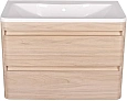 Тумба под раковину Style Line Атлантика 80, Люкс ясень перламутр, PLUS ЛС-00000684 Тумба под раковину Style Line Атлантика 80, Люкс ясень перламутр, PLUS ЛС-00000684
