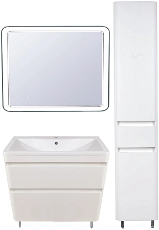 Тумба под раковину Style Line Атлантика 90, Люкс антискрейч, PLUS СС-00002212 Тумба под раковину Style Line Атлантика 90, Люкс антискрейч, PLUS СС-00002212