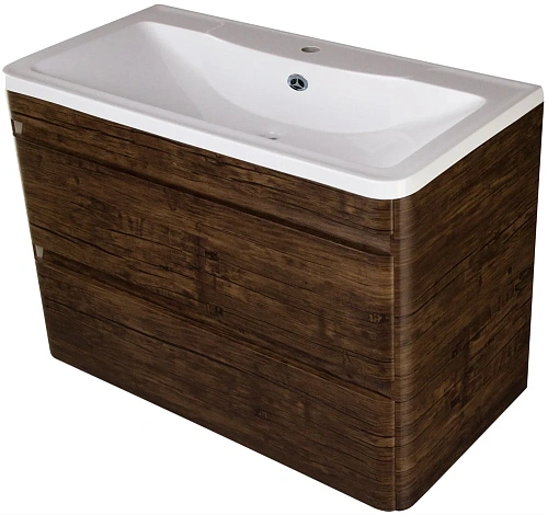 Тумба под раковину Style Line Атлантика 90, Люкс старое дерево, PLUS СС-00002209 Тумба под раковину Style Line Атлантика 90, Люкс старое дерево, PLUS СС-00002209