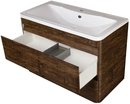 Тумба под раковину Style Line Атлантика 90, Люкс старое дерево, PLUS СС-00002209 Тумба под раковину Style Line Атлантика 90, Люкс старое дерево, PLUS СС-00002209