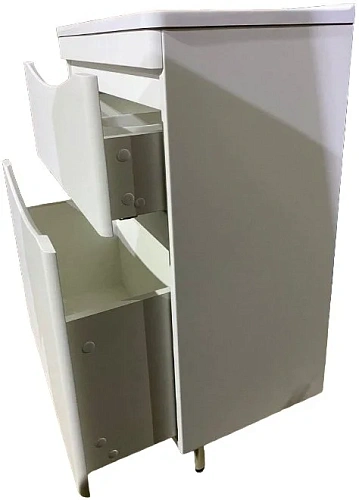 Тумба под раковину Style Line Бергамо мини 80 люкс PLUS белый СС-00002314 Тумба под раковину Style Line Бергамо мини 80 люкс PLUS белый СС-00002314