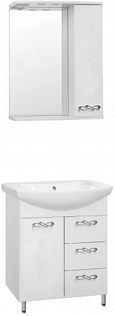 Тумба под раковину Style Line Венеция 65 (3 ящ.) ЛС-00000254 Тумба под раковину Style Line Венеция 65 (3 ящ.) ЛС-00000254