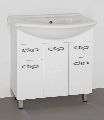 Тумба под раковину Style Line Венеция 75 (2 ящ.) ЛС-00000255 Тумба под раковину Style Line Венеция 75 (2 ящ.) ЛС-00000255