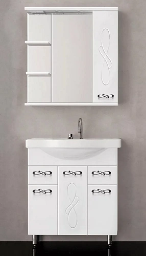 Тумба под раковину Style Line Венеция 75 (2 ящ.) ЛС-00000255 Тумба под раковину Style Line Венеция 75 (2 ящ.) ЛС-00000255