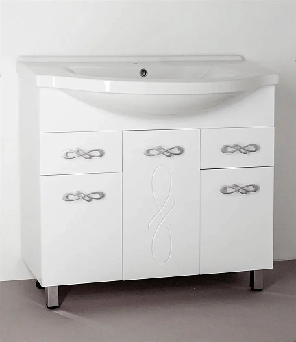 Тумба под раковину Style Line Венеция 90 (2 ящ.) ЛС-00000260 Тумба под раковину Style Line Венеция 90 (2 ящ.) ЛС-00000260